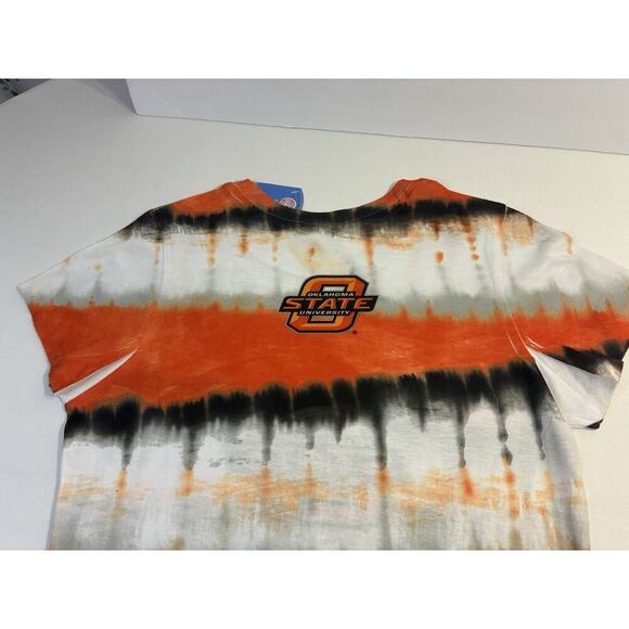 Women’s Oklahoma State Cowboys Tie Dye Graphic T-Shirt Size M NWT - Picture 7 of 12